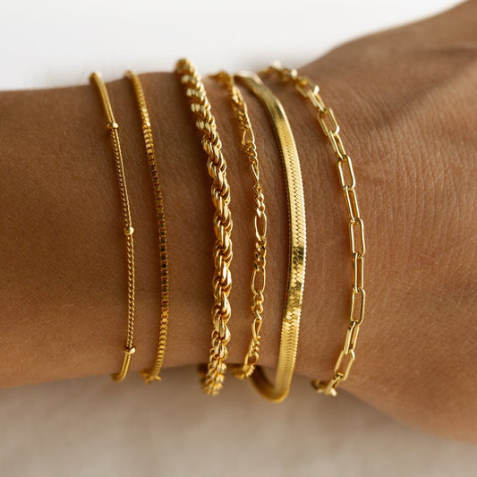 Minimalist Bracelet Chains by Caitlyn Minimalist